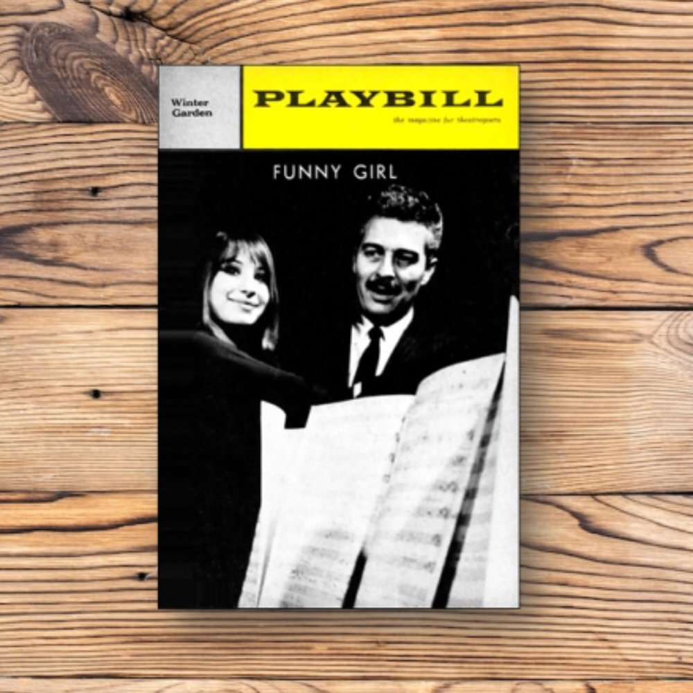 Funny Girl Playbill Broadway Musical Refrigerator Fridge Locker Tool Box Magnet